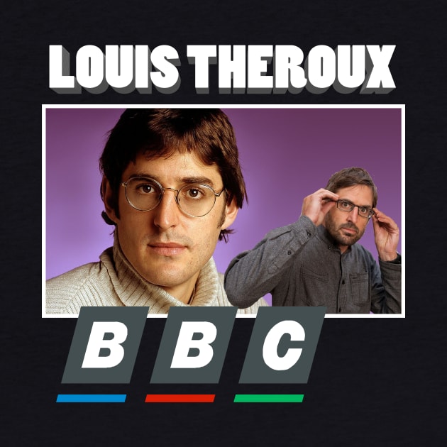 Louis Theroux BBC 90s Print by siankjellberg